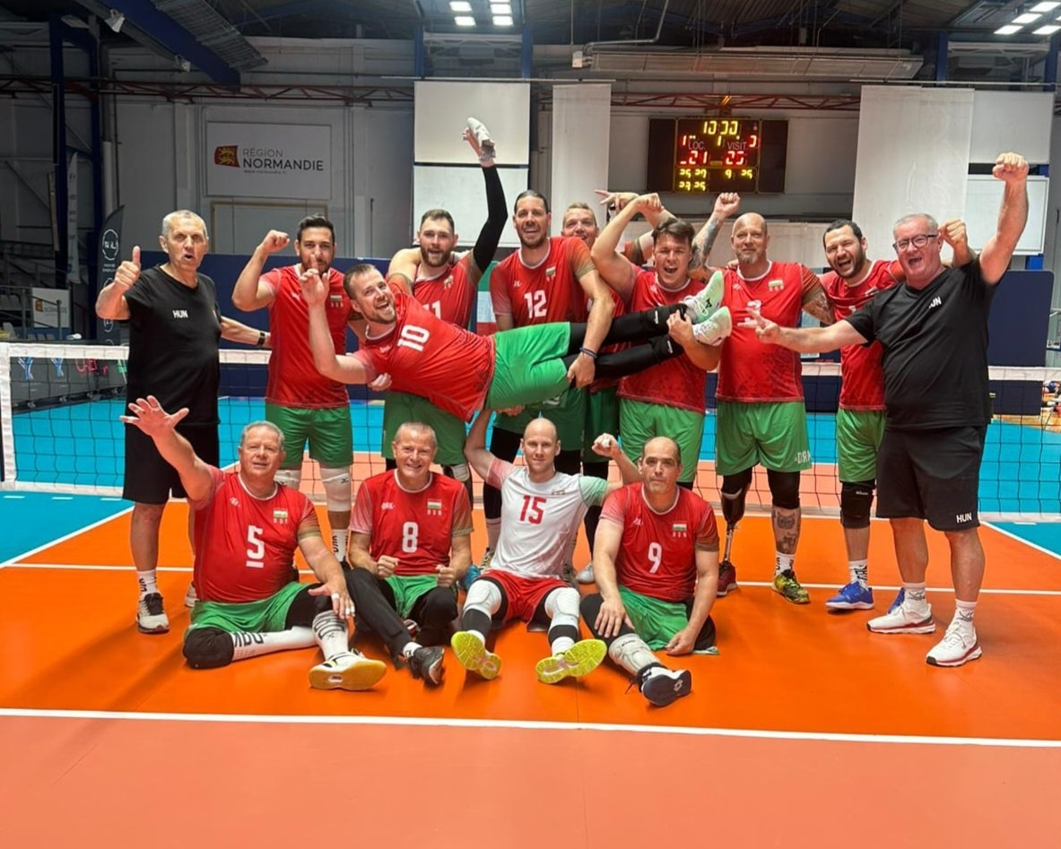 Ezüst Nemzetek Ligája győztes a magyar ülőröplabda-válogatott!
