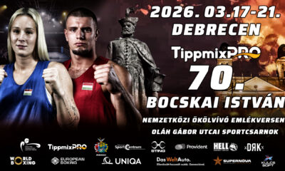 Rajtol a 70. Bocskai István Nemzetközi Ökölvívó Emlékverseny
