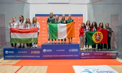 Eb-ezüstérmet szerzett a női squash válogatott