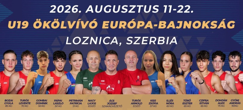 Ringbe szállt a magyar csapat az U19-es ökölvívó Eb-n