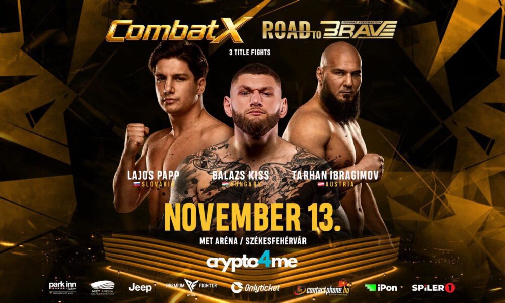 Nemzetközi MMA-gála Székesfehérváron - érkezik a CombatX
